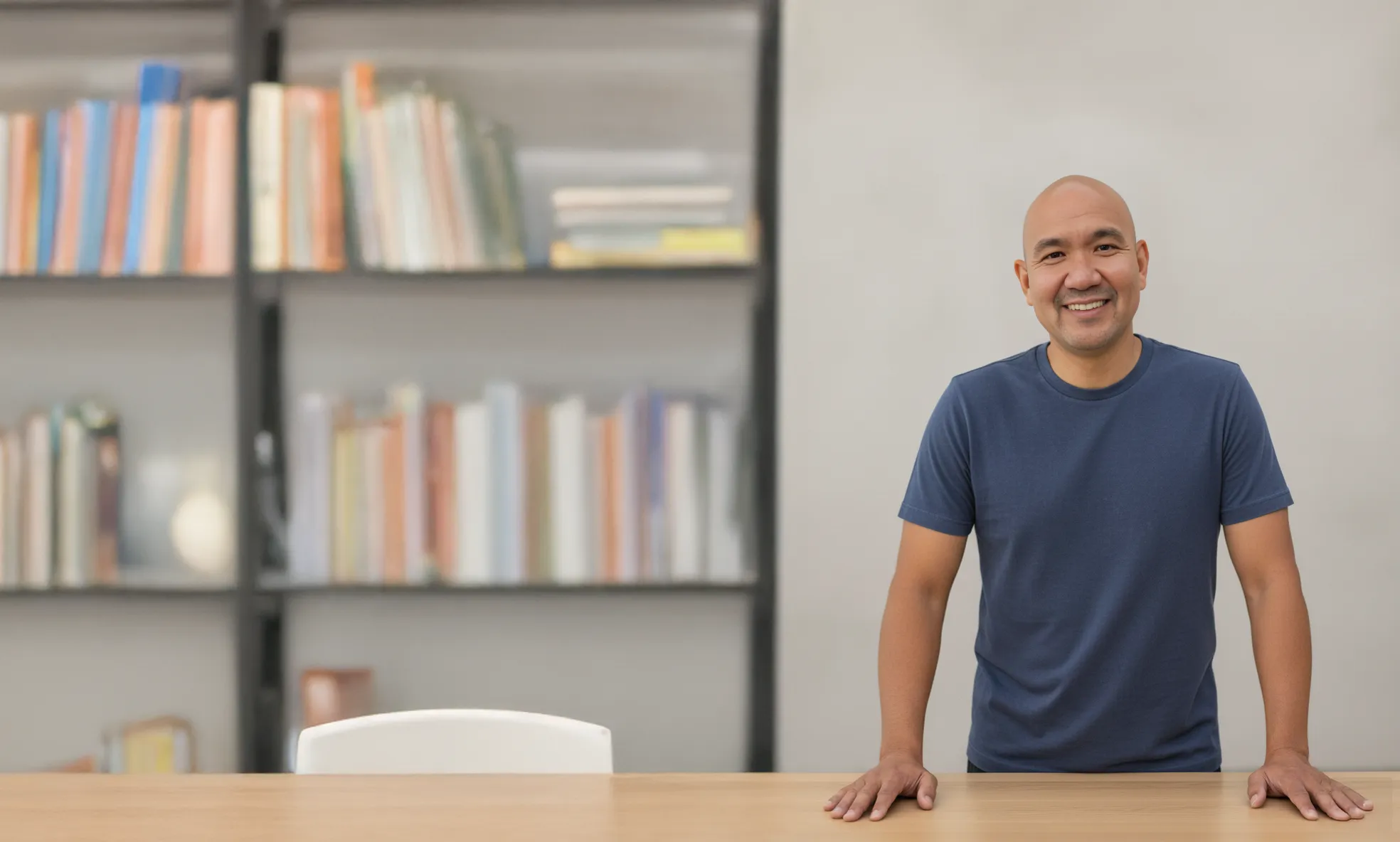 Curtis standing, ready to support your journey