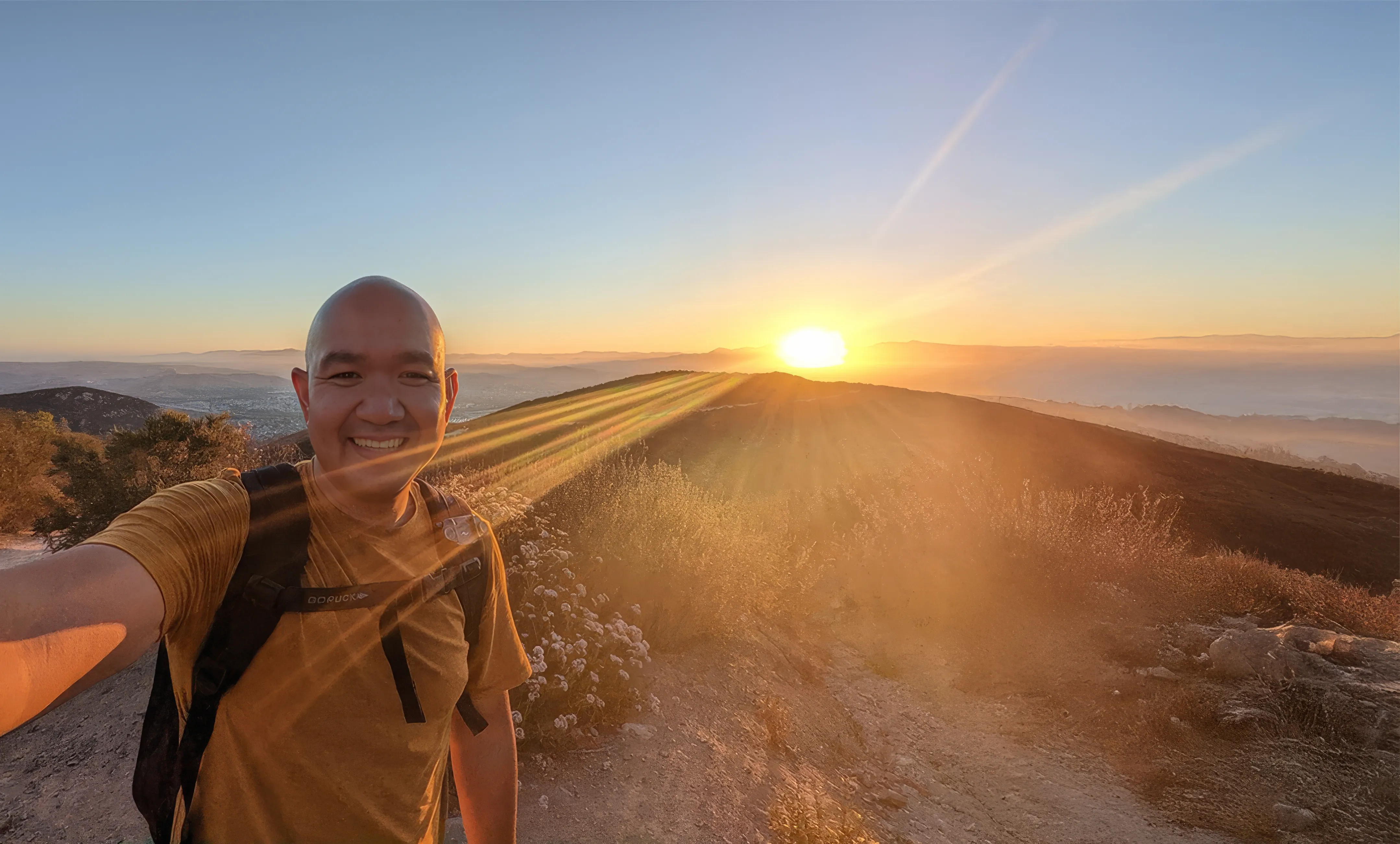 Sunrise representing new beginnings and clarity